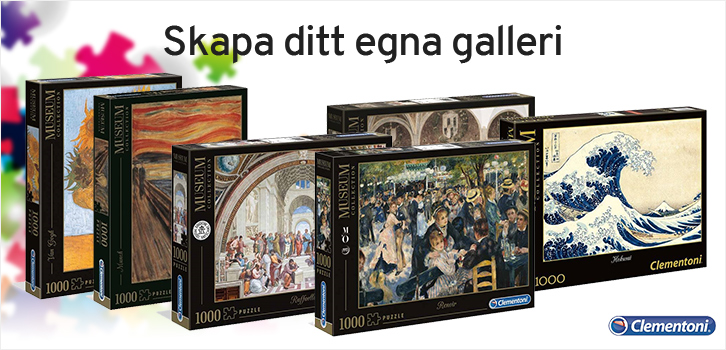 Pussla ditt eget konstverk