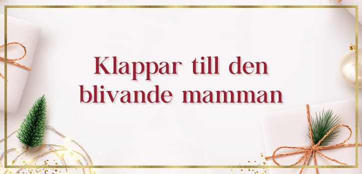 Klappar till den blivande mamman