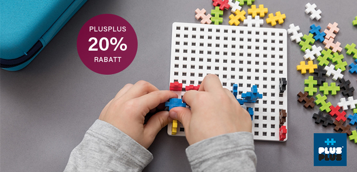 Plus Plus 20% rabatt