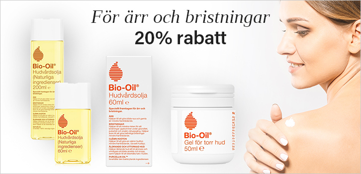 Bio-Oil hudvårdsolja - 20% rabatt!