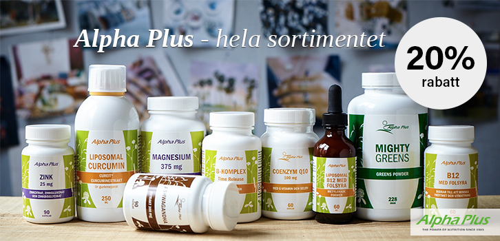 Alpha Plus har allt din kropp behöver!
