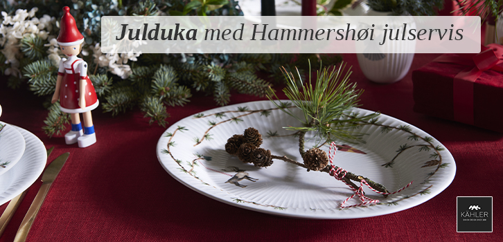Kampanj på Hammershøi julserie från Kähler!