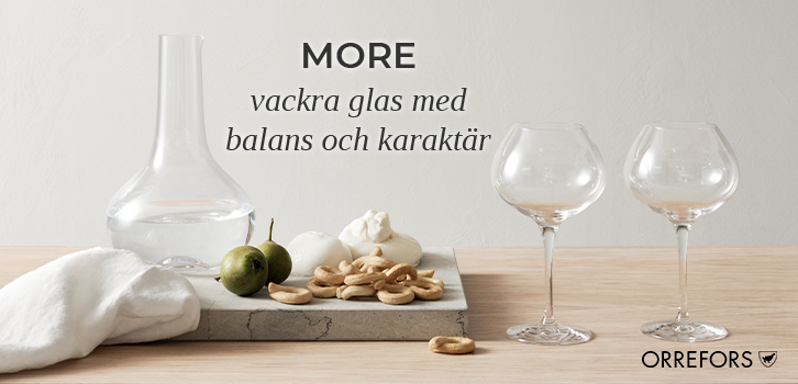 Kampanj på More-serien från Orrefors!