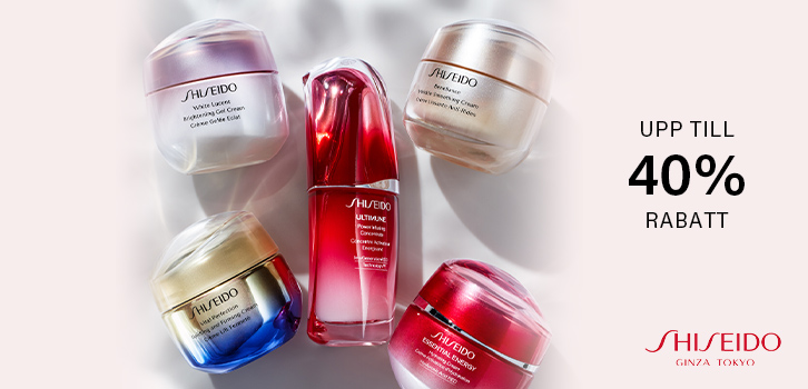 Shiseido - upp till 30% rabatt