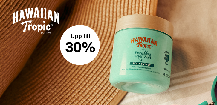 Hawaiian Tropic - upp till 30% rabatt