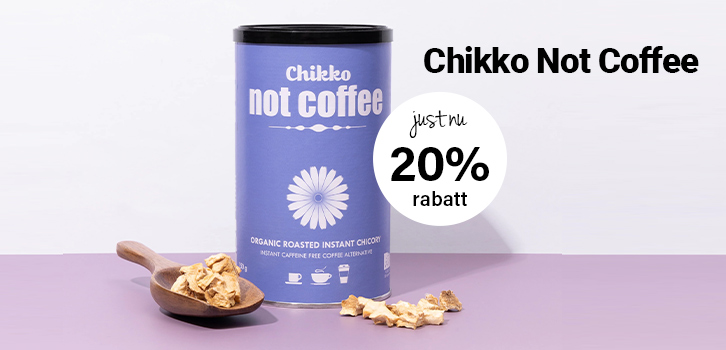 Chikko Not Coffee- 20% rabatt!