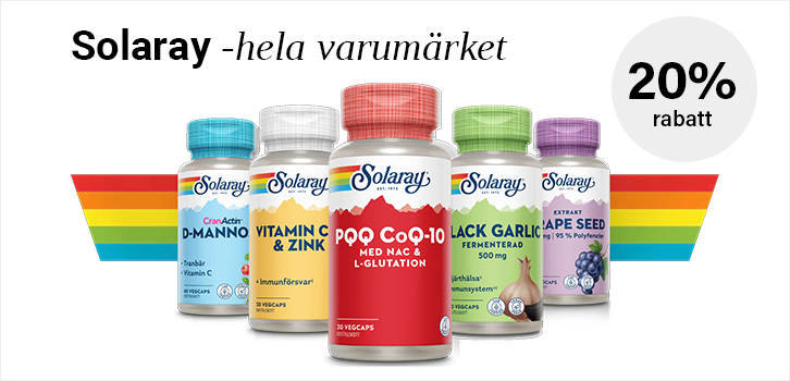 Brett urval av örter, vitaminer och mineraler
