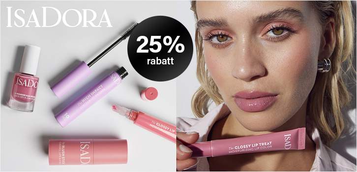 IsaDora - 25% rabatt