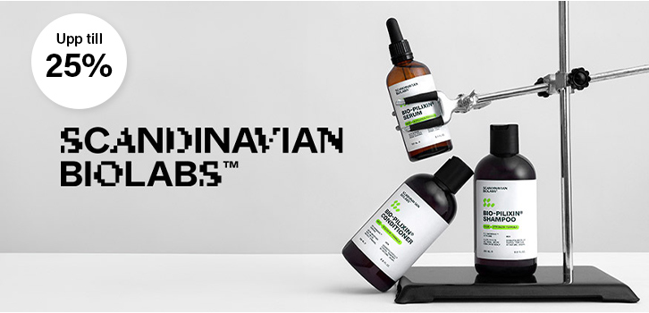 Scandinavian Biolabs - upp till 25% rabatt