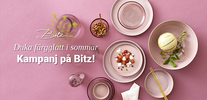Kampanj på Bitz – skapa en dukning med känsla