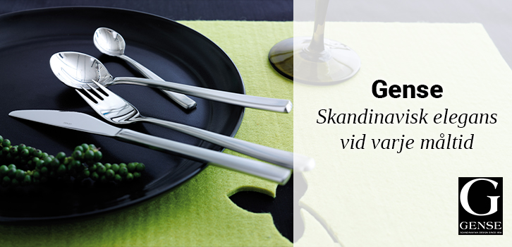 Bestick från Gense – nu till kampanjpris