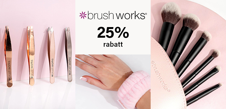 Brushworks - 25% rabatt