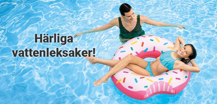 Härlig vattenlek i sommar!