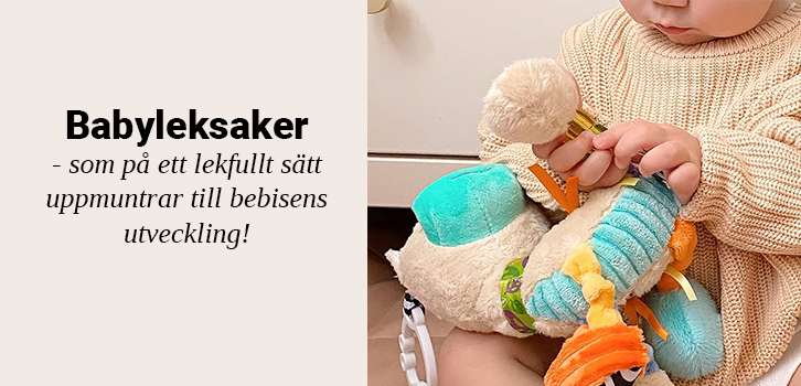 Upptäckarglädje för din bebis!