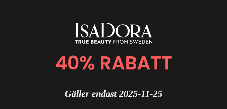 IsaDora - 40% rabatt