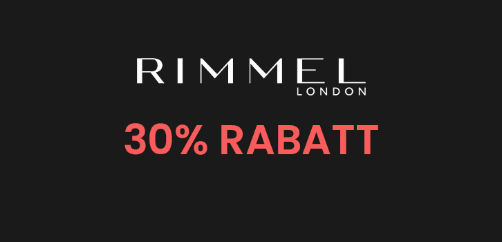 Rimmel - 30% rabatt