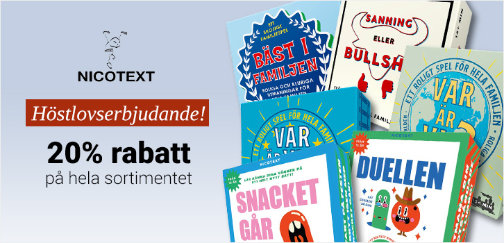Spela tillsammans 20% på Nicotext
