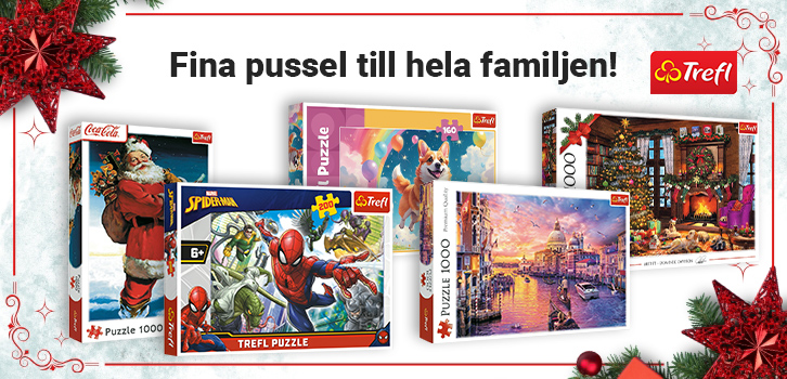 Upptäck glädjen med ett Trefl-pussel!