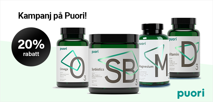 Hela sortimentet - 20% rabatt!