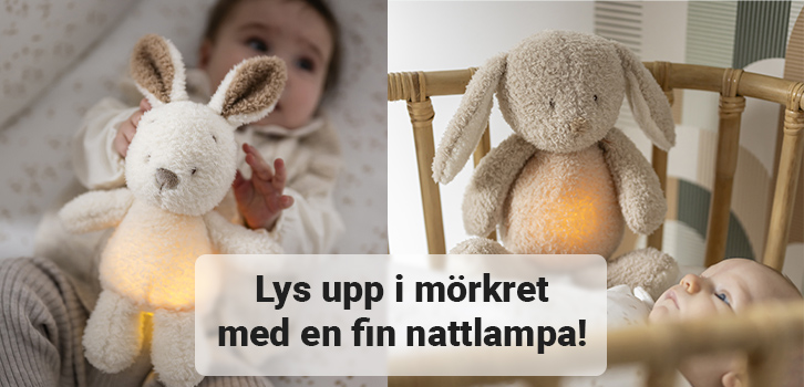 Sänk ljuset och sätt stämningen med en mysig nattlampa!