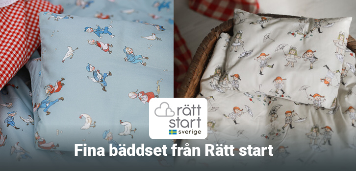 Bädda med ett nytt påslakanset!