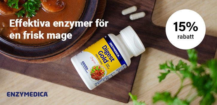 Högkvalitativa enzymbaserade kosttillskott