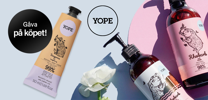 Yope - handkräm på köpet