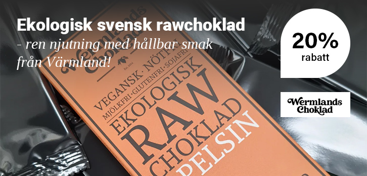 Wermlandschoklad 20% rabatt!