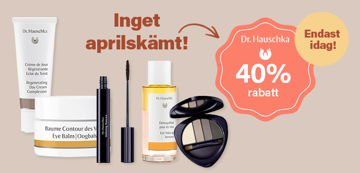 Inget aprilskämt! Dr Hauschka 40% rabatt!! Endast idag!