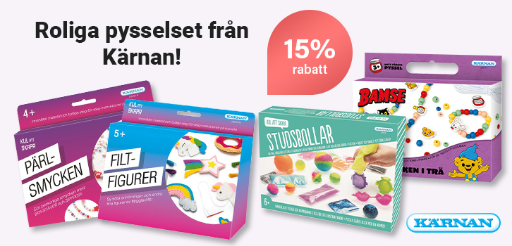 Pyssel för olika åldrar!