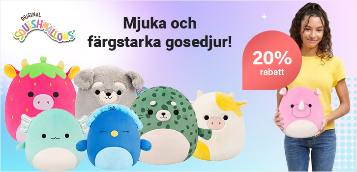Squishmallows - hitta din favorit!