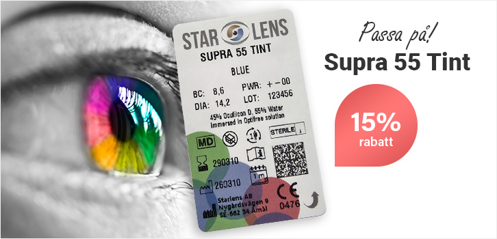 Supra 55 Tint 15% rabatt!