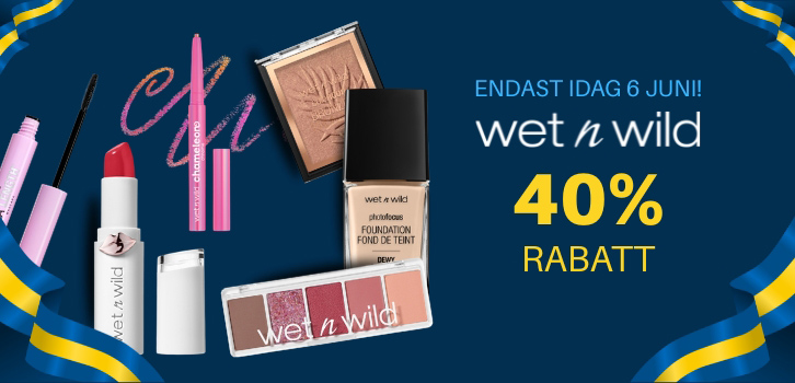 Wet n Wild - 40% rabatt