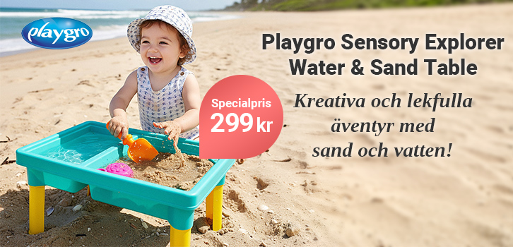 Playgro Sensory Explorer Water & Sand Table specialpris: 299 kr