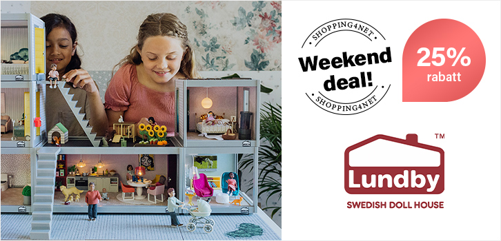 Helgerbjudande: 25% rabatt på Lundby!