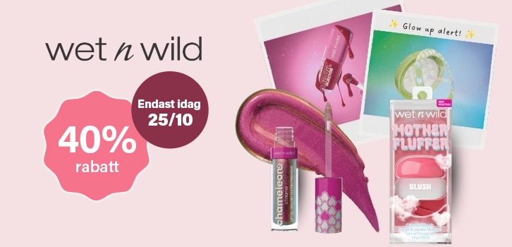 Wet n Wild - 40% rabatt