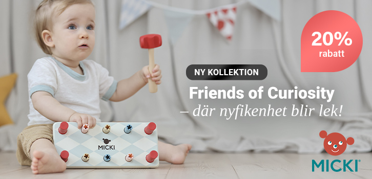 Ett lekfullt universum för nyfikna upptäckare! 20% rabatt