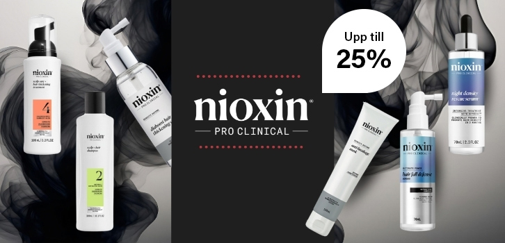 Nioxin - upp till 25% rabatt