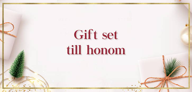 Gift set till honom