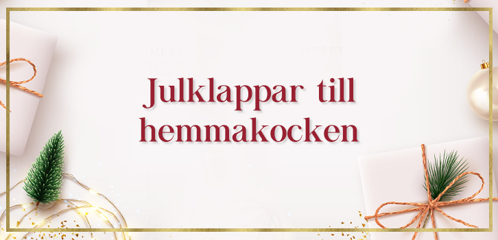 Julklappar till hemmakocken