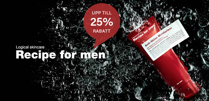 Recipe for Men - upp till 25% rabatt