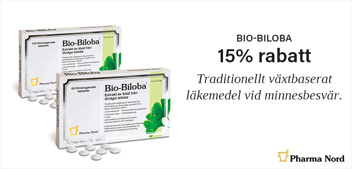 Bio-Biloba - 15% rabatt!