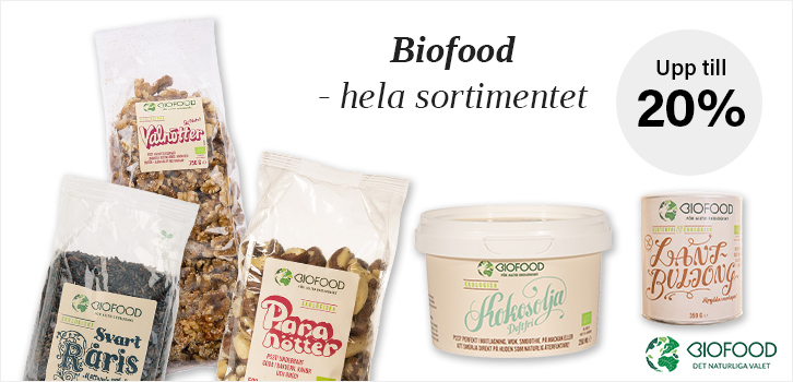 Ekologiska livsmedel från Biofood!
