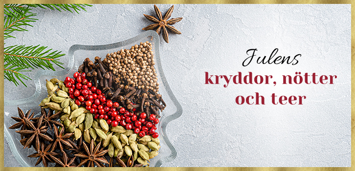 Smaker och dofter som hör till julen