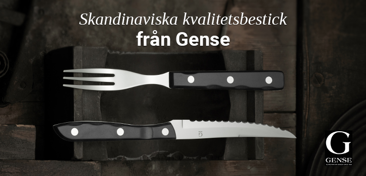 Kampanj på kvalitetsbestick från Gense!
