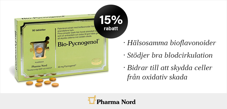 Pycnogenol - 15% rabatt!