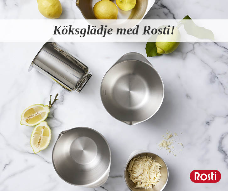 Kampanj på hela sortimentet från Rosti!