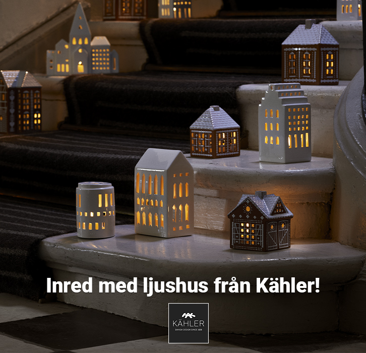 Urbania & Gingerbread hus från Kähler!