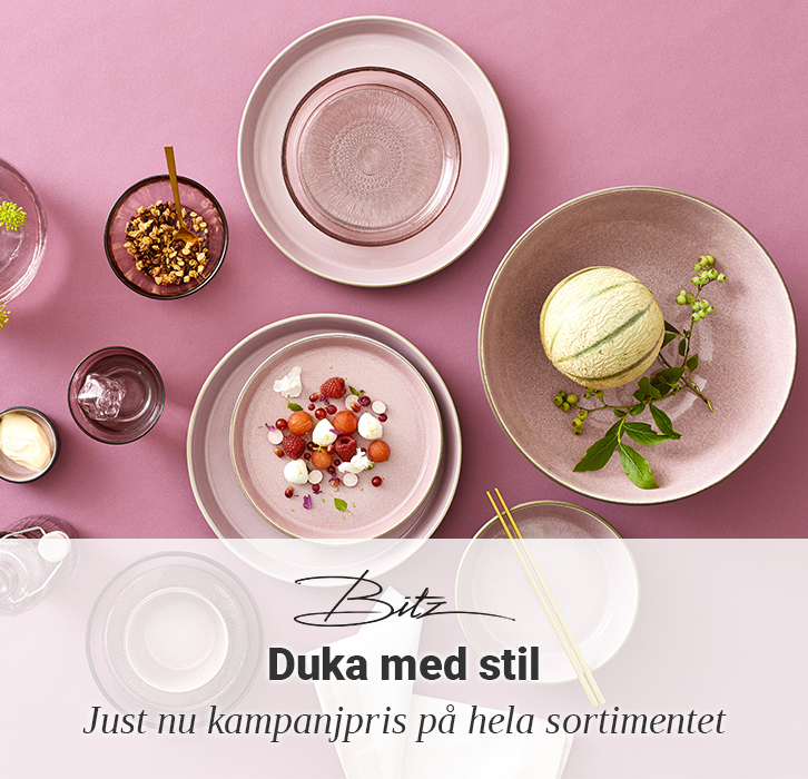 Kampanj på Bitz – skapa en dukning med känsla