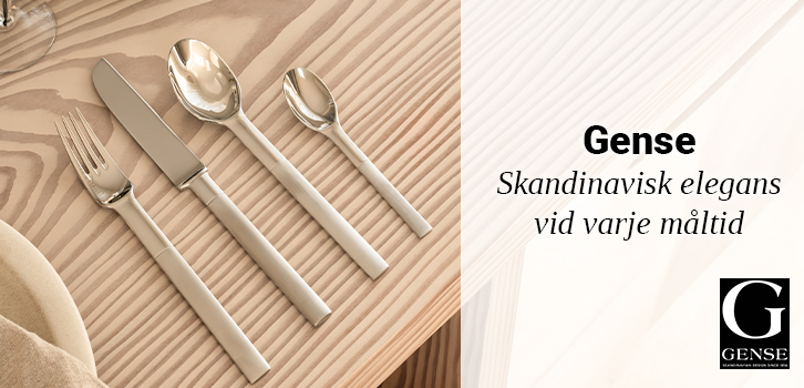 Bestick från Gense – nu till kampanjpris
